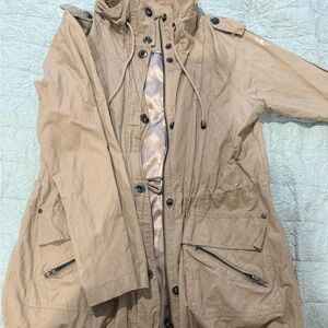 Stylish Tan Utility Jacket for Women
